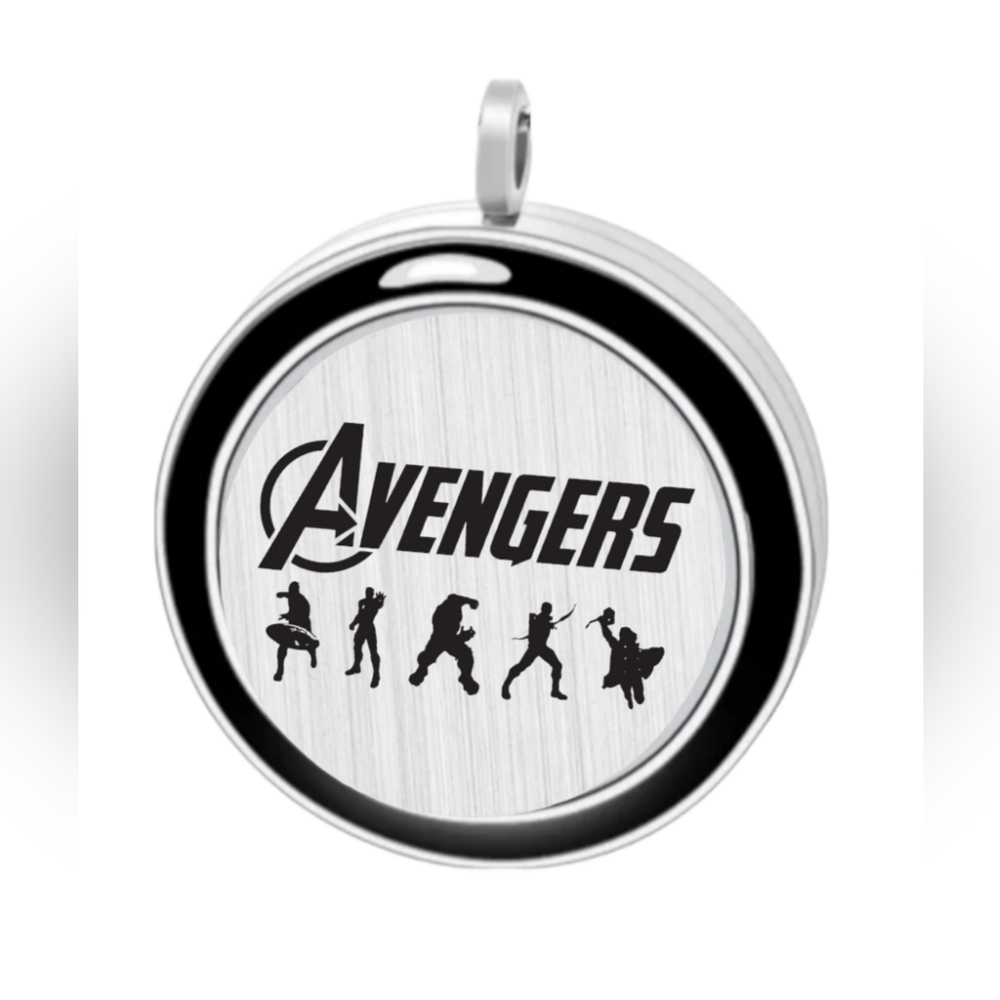 Avengers Theme Stainless Steel Locket